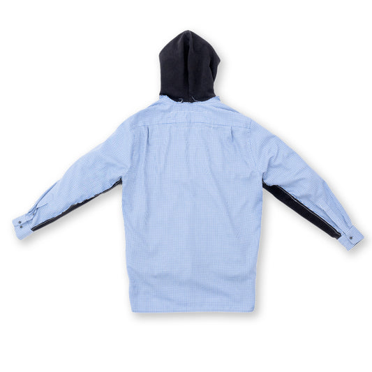 Upcycled "HOODIE X SHIRT"