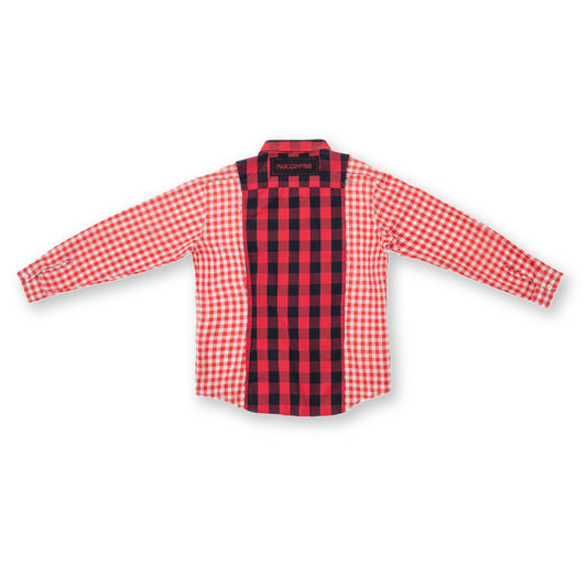 UPCYCLE SHIRT "RED TRIP" DUO