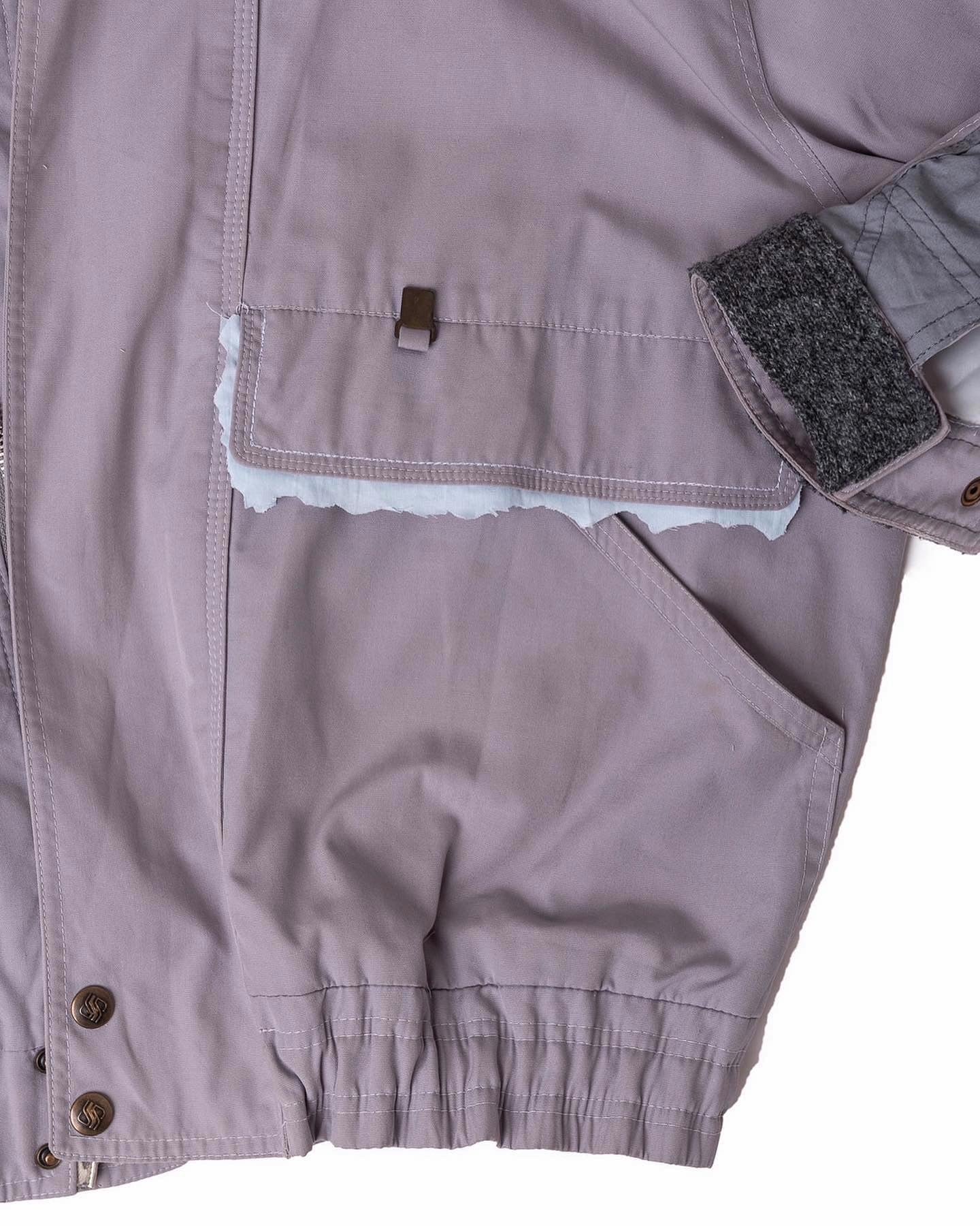 Upcycled "Cloudy Bomber" jacket