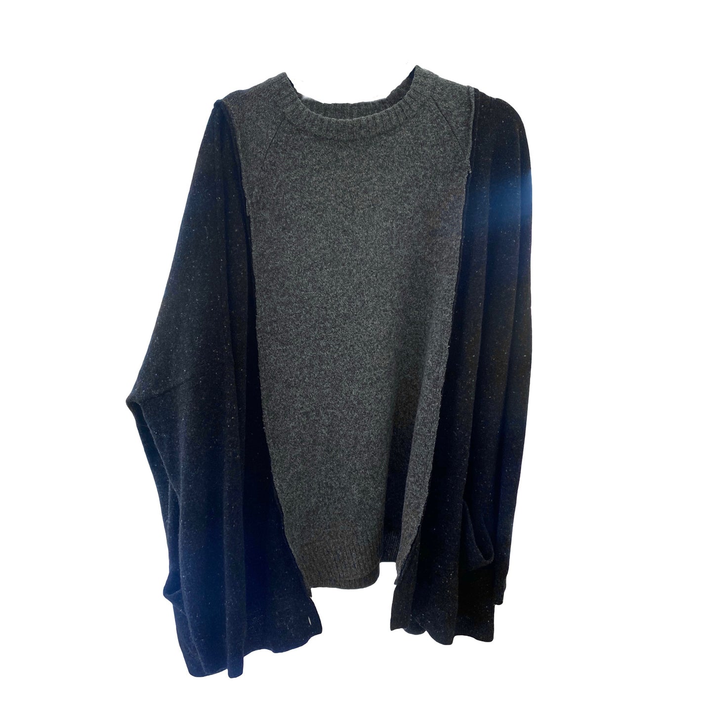 Reworked sweater "Double Wool"