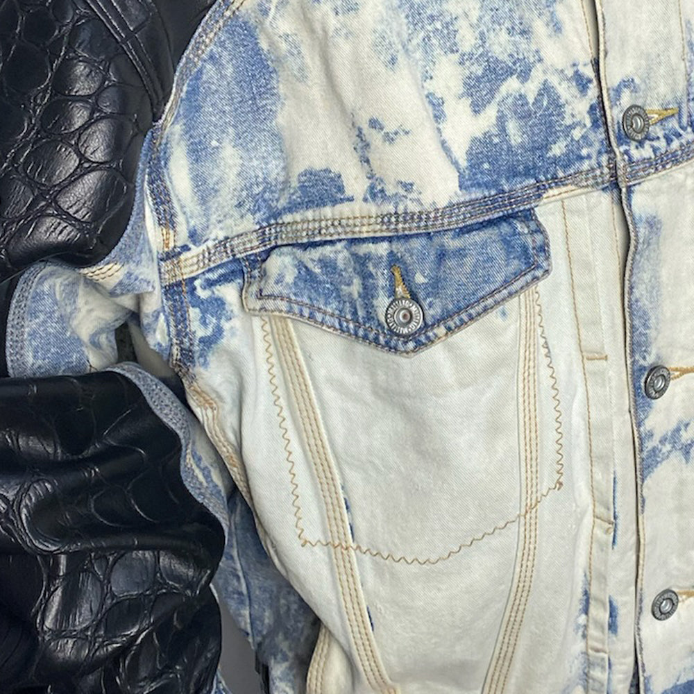 Upcycled Jeans bomber