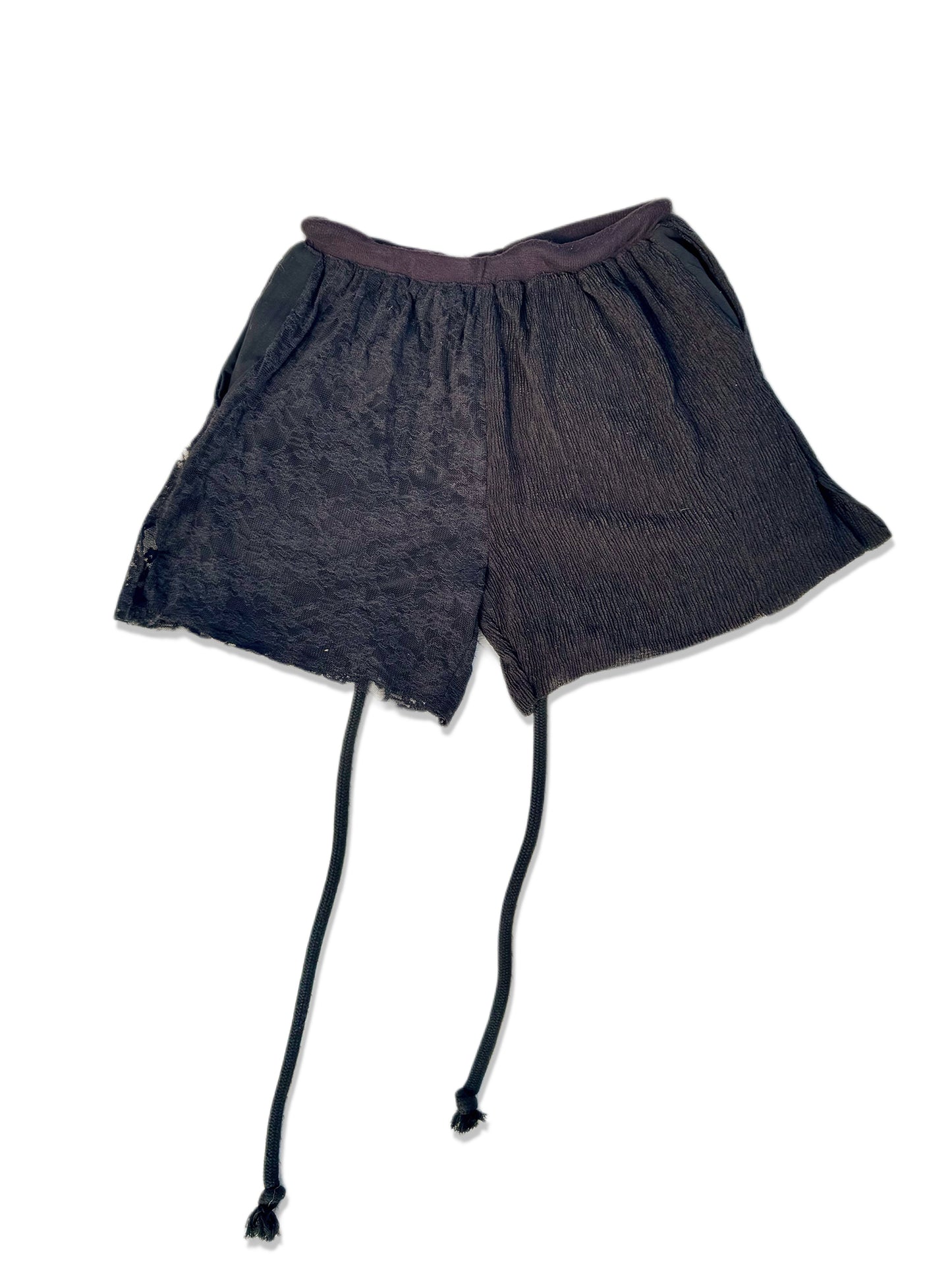 Upcycle shorts "LACE BOXERS" S/M