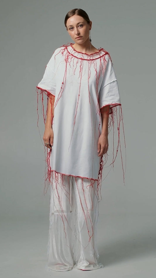 Upcycle Pants "VELOUR’s PEARL"