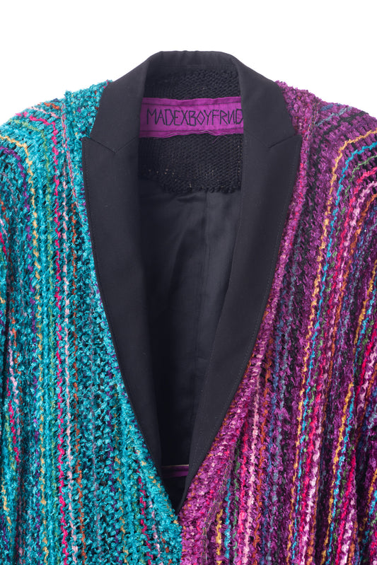 Upcycled Poncho "CARPATHIAN FLOW"