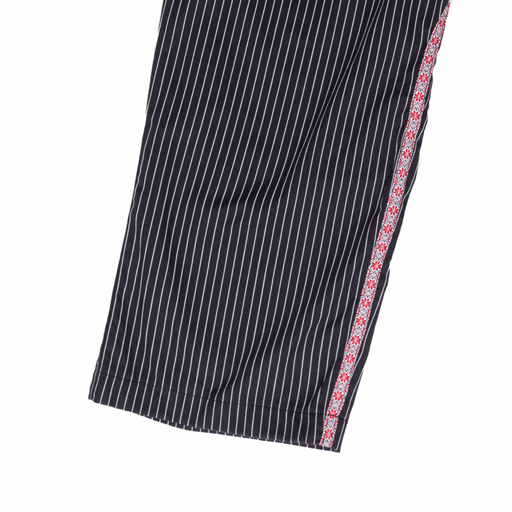 Upcycle pants "FOLK STRIPED"