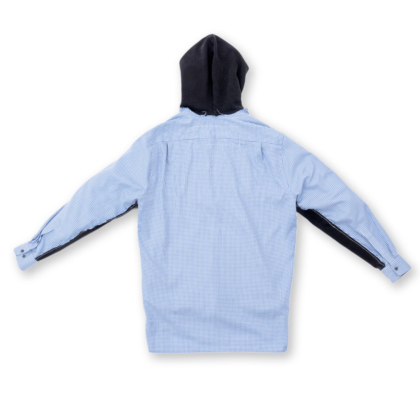 Upcycled "HOODIE X SHIRT"