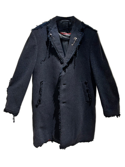 Upcycle wool greatcoat "FRANKIE”
