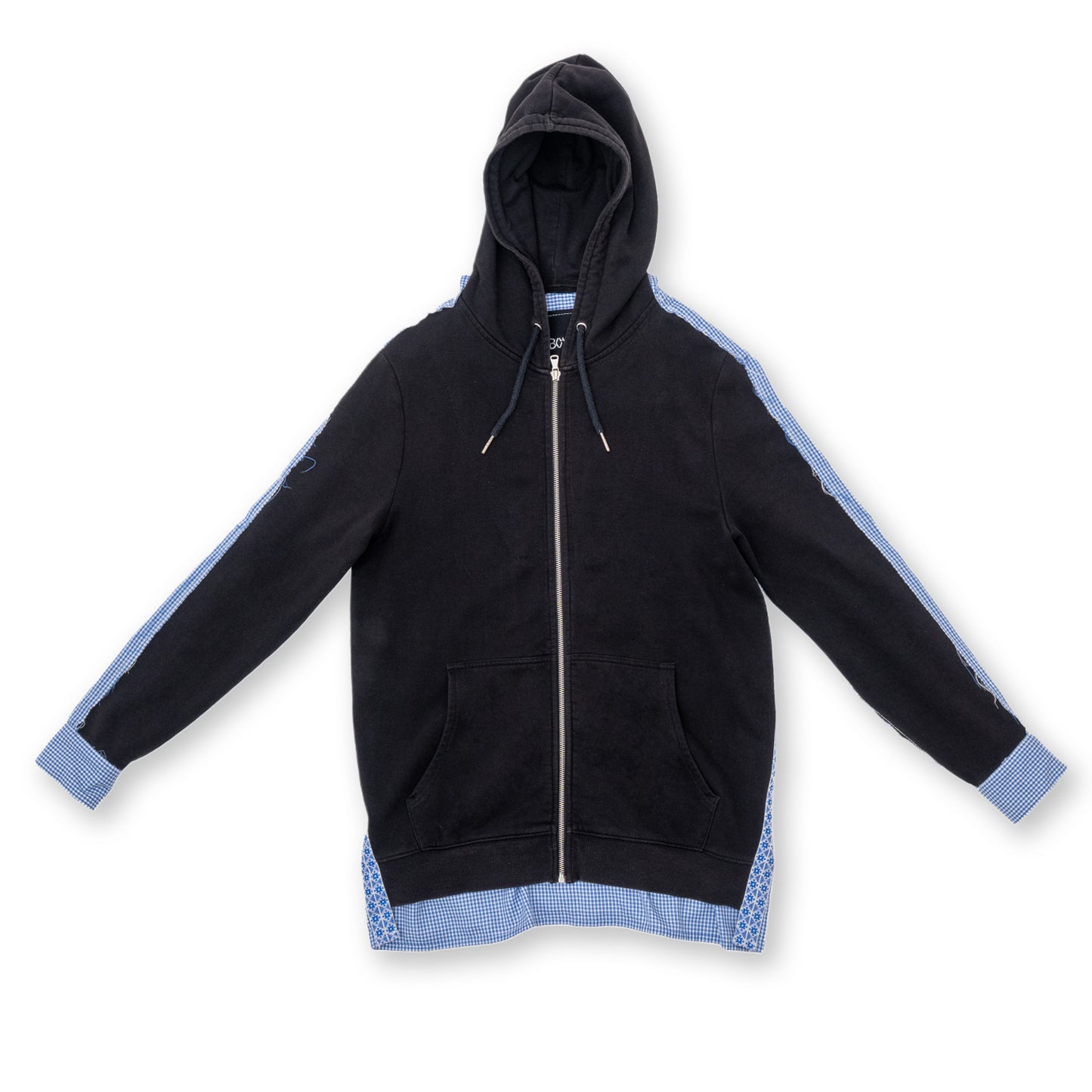 Upcycled "HOODIE X SHIRT"