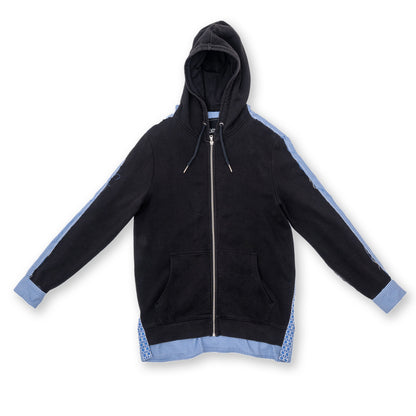 Upcycled "HOODIE X SHIRT"