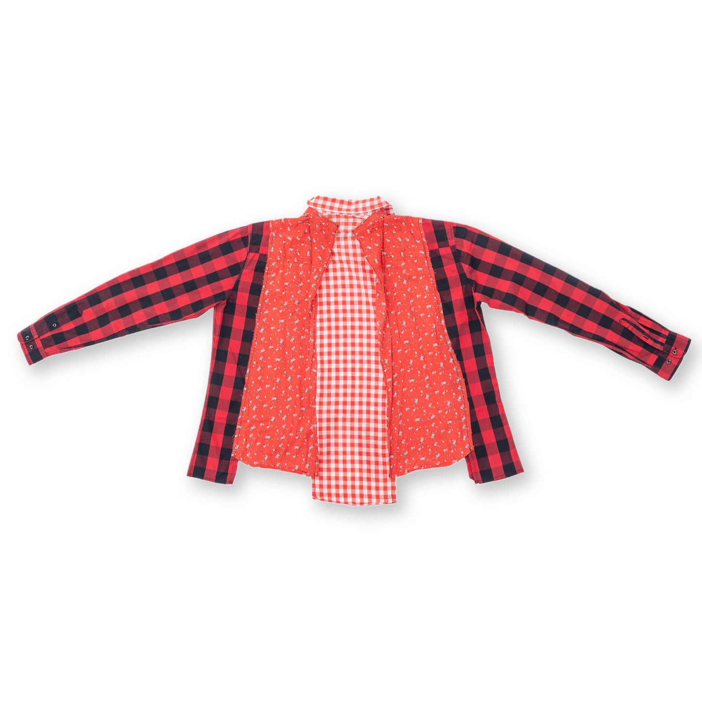 UPCYCLE SHIRT "RED TRIP" TRIO