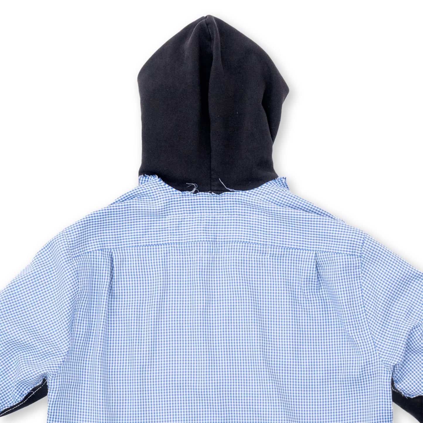 Upcycled "HOODIE X SHIRT"