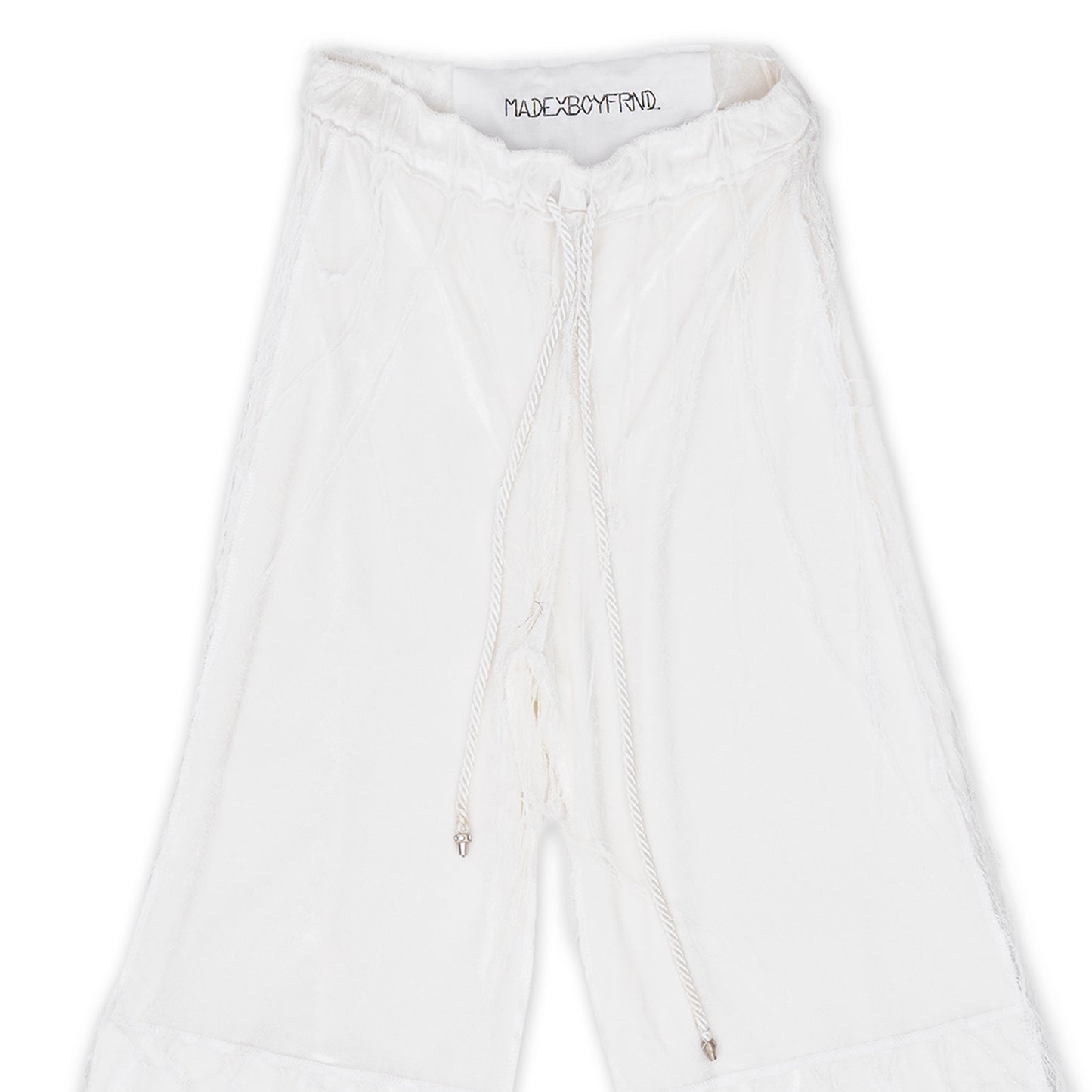 Upcycle Pants "VELOUR’s PEARL"