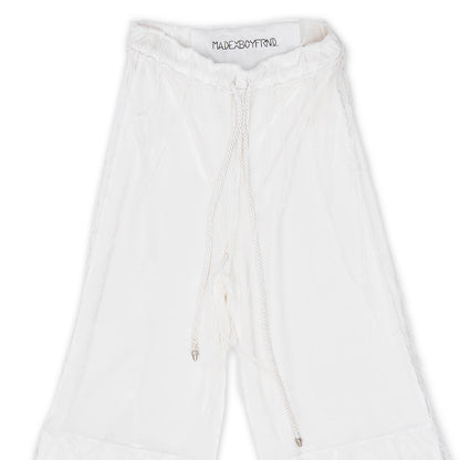 Upcycle Pants "VELOUR’s PEARL"