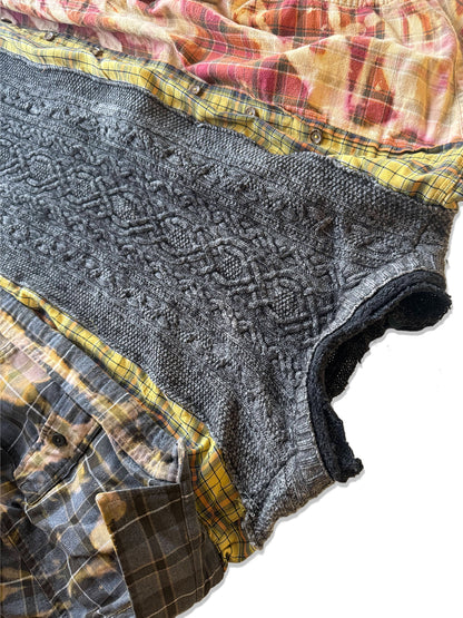 Upcycle sweater "STREET MONSTER"