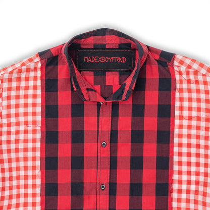 UPCYCLE SHIRT "RED TRIP" DUO