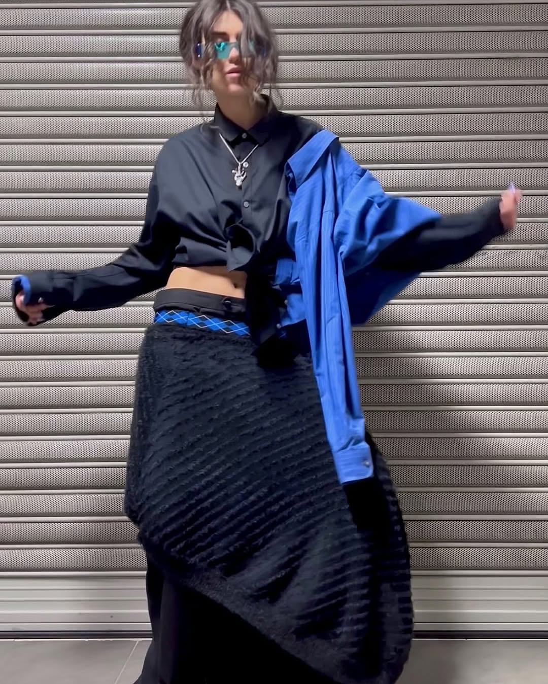 Upcycle shirt "DOUBLE TRANSFORMER"