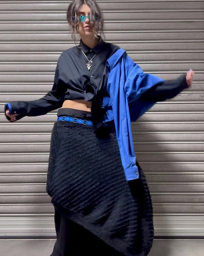 Upcycle shirt "DOUBLE TRANSFORMER"