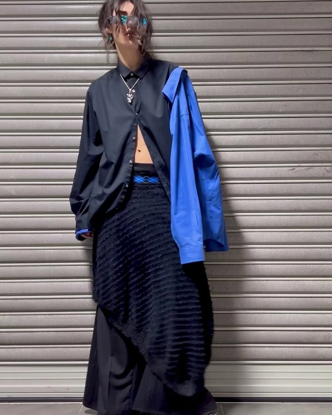 Upcycle shirt "DOUBLE TRANSFORMER"