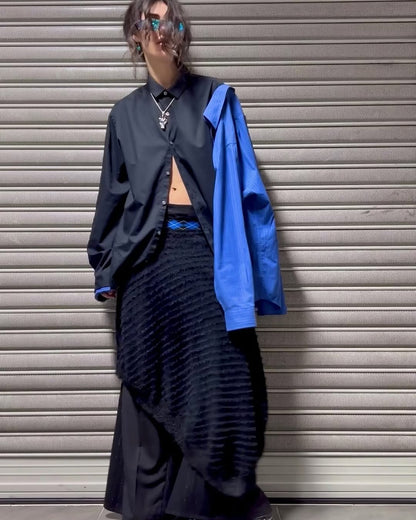 Upcycle shirt "DOUBLE TRANSFORMER"