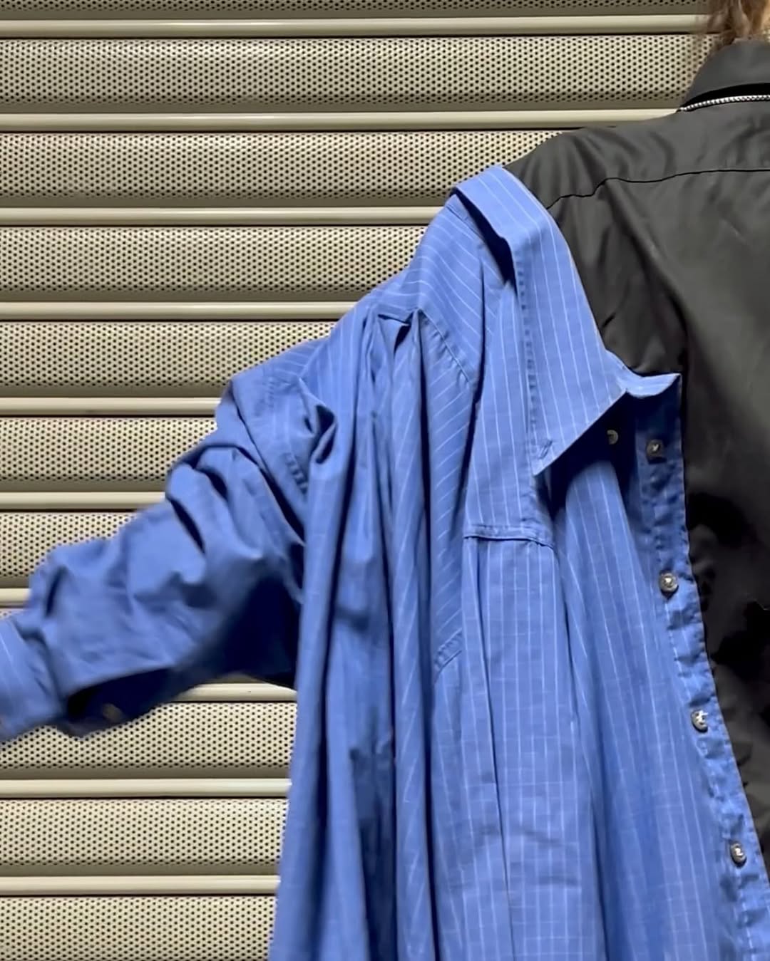 Upcycle shirt "DOUBLE TRANSFORMER"