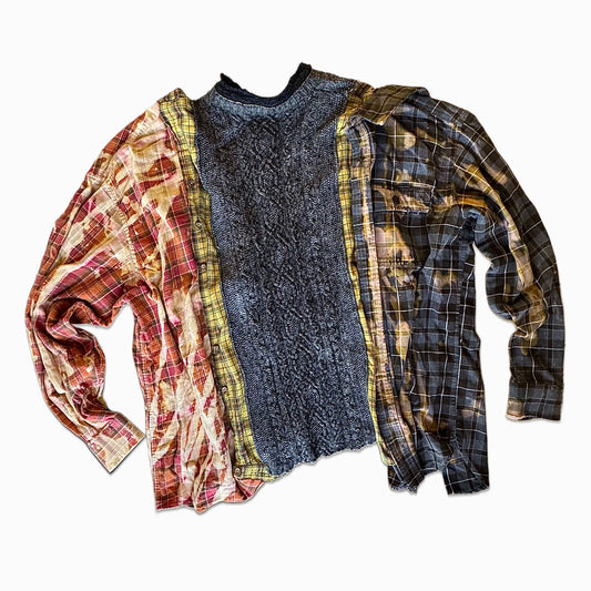 Upcycle sweater "STREET MONSTER"