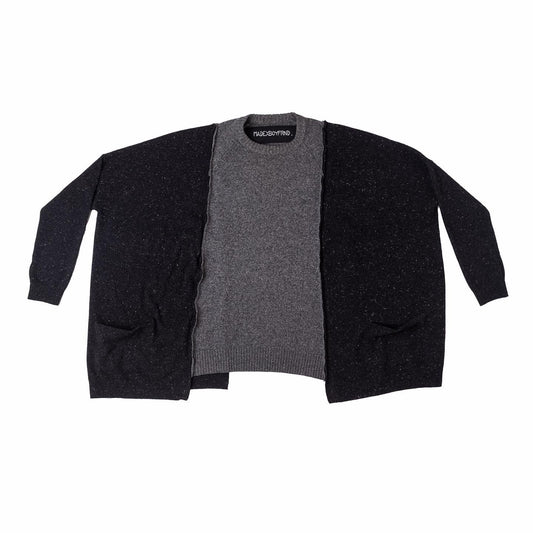 Reworked sweater "Double Wool"