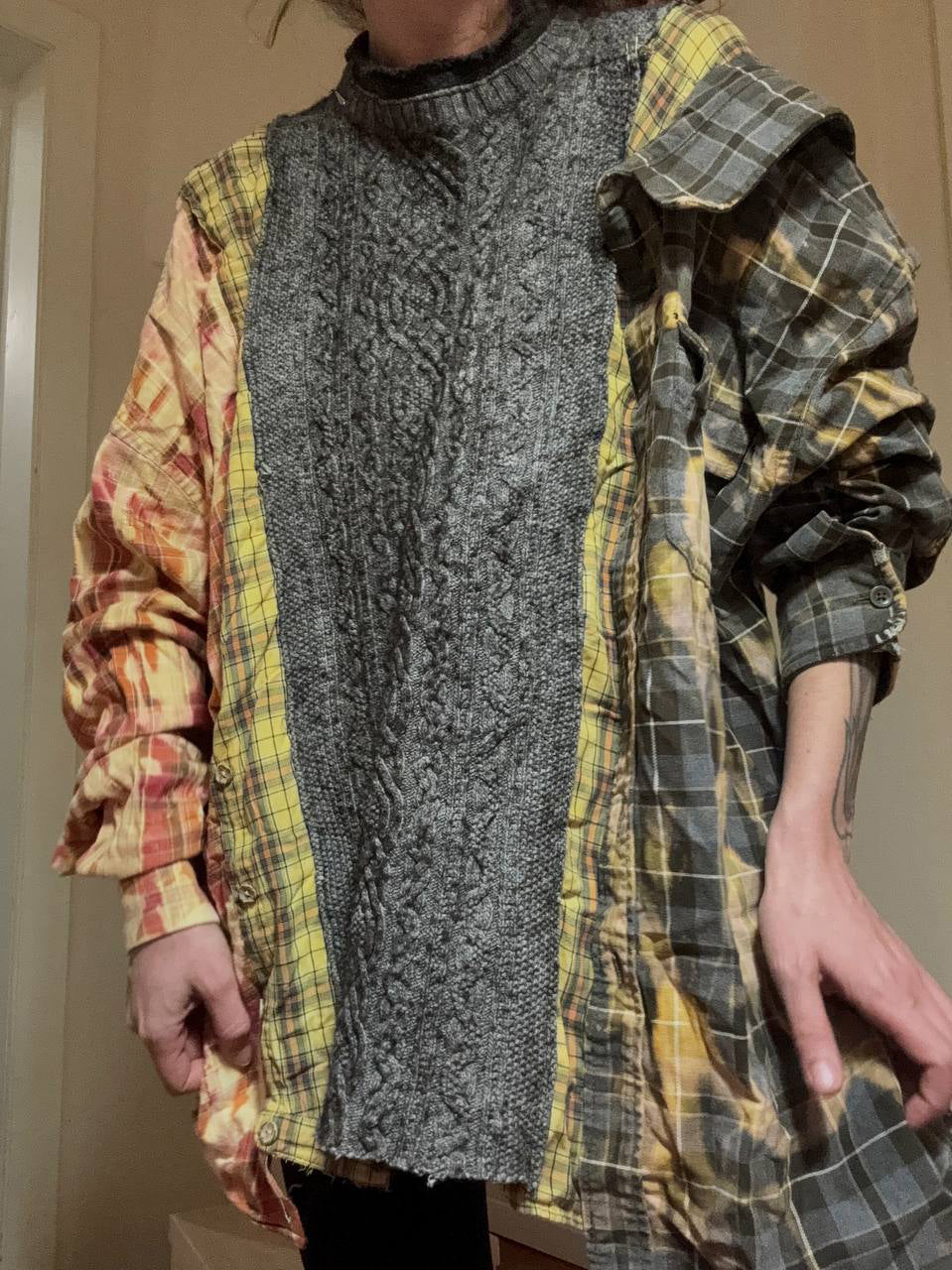 Upcycle sweater "STREET MONSTER"