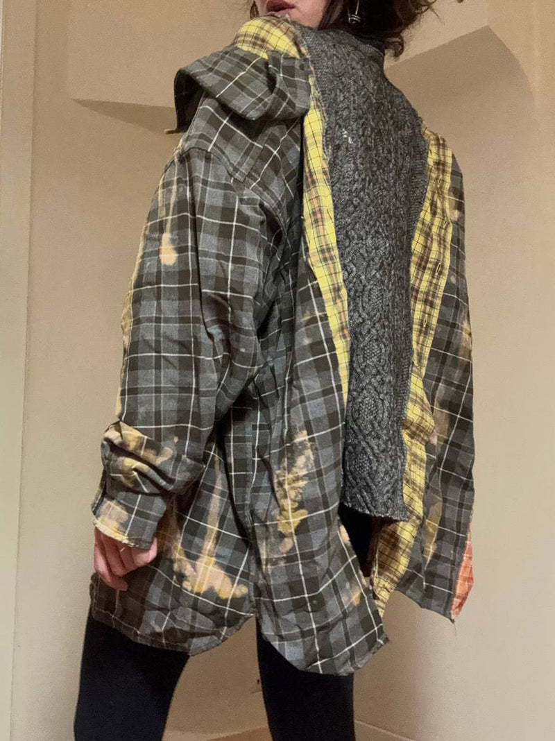 Upcycle sweater "STREET MONSTER"