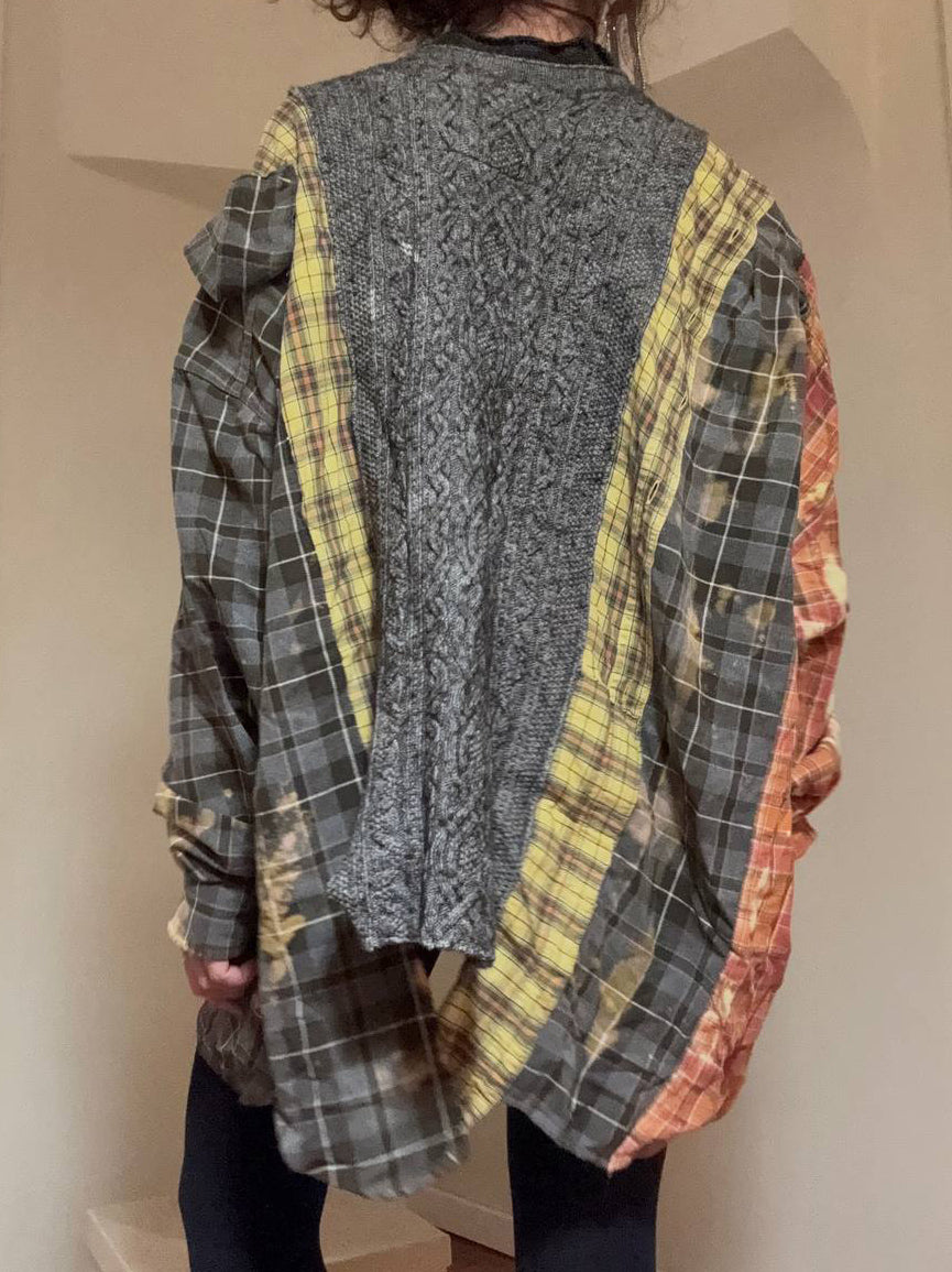 Upcycle sweater "STREET MONSTER"