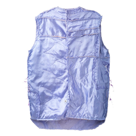 Upcycle vest "BLANKET FLORAL"