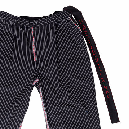 Upcycled "Folk Striped" pants